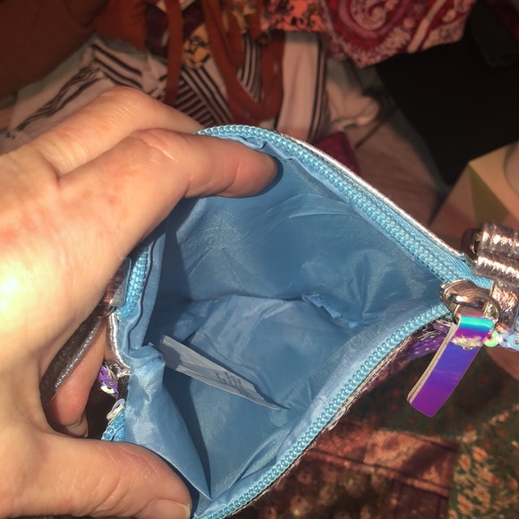 New without Tags Sequin Mermaid Crossbody Purse 👛🧜‍♀️ by P.S. 🧜‍♀️ - Picture 3 of 17